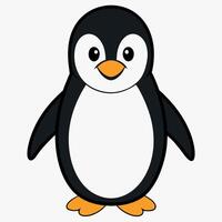 pinguïn vlak stijl illustratie vector