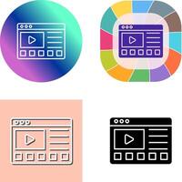 online tutorials icoon ontwerp vector