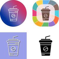 Frisdrank icoon ontwerp vector