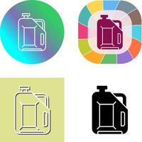 jerrycan icoon ontwerp vector