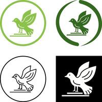 vogel pictogram ontwerp vector