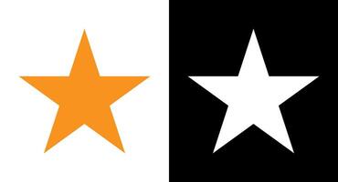 ster vorm geven aan, ster symbool icoon. vector