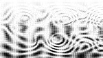 halftone vervaagd helling textuur. grunge halftone gruis achtergrond. wit en zwart zand lawaai behang. vector