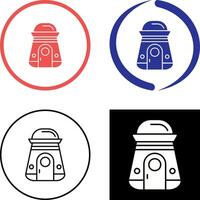 ruimte capsule icoon ontwerp vector