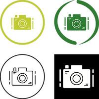 ontwerp camerapictogram vector