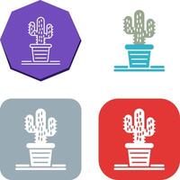 cactus icoon ontwerp vector