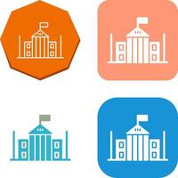 parlement icoon ontwerp vector