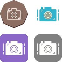 ontwerp camerapictogram vector