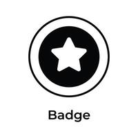 hebben een kijken Bij creatief icoon van Amerika insigne sticker vector