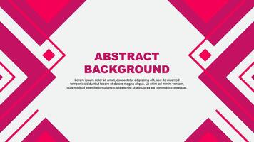 abstract achtergrond ontwerp sjabloon. abstract banier behang illustratie. roze illustratie vector