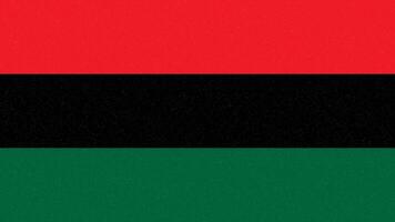 juneteenth pan-afrikaans vlag vrijheid dag symbool. zwart bevrijding banier vector
