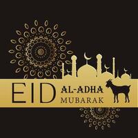 eid al-adha achtergrond. geschikt voor wenskaarten, behang en andere. vector