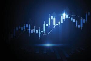 bedrijf kaars stok diagram tabel van voorraad markt investering handel Aan wit achtergrond ontwerp. bullish punt, neiging van diagram vector