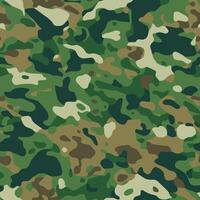 camouflage patroon naadloos ontwerp vector