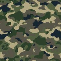 camouflage patroon naadloos ontwerp vector