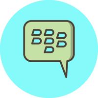 Blackberry Vector Icon