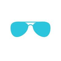 eyewear zonnebril icoon. geïsoleerd Aan wit achtergrond. van blauw icoon set. vector