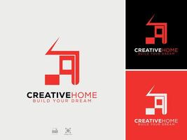 creatief bedrijf combinatie brief logo vector