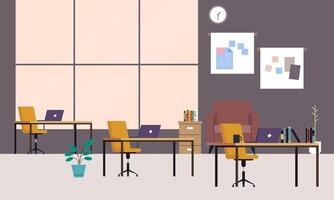 creatief werkplaats modern voor werk illustratie vector