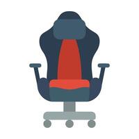 kantoor stoel. knus comfortabel kantoor stoel voor binnen- ruimte ontwerp. kantoor interieur meubilair vector