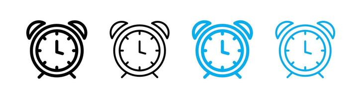 klok pictogrammen. timer icoon set. stopwatch pictogrammen. tijd countdown pictogrammen. klok pictogrammen vector