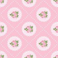 Shabby chic steeg naadloze patroonachtergrond vector