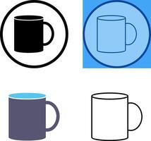 koffiemok icoon vector