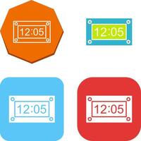 uniek timer icoon ontwerp vector