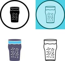 pint bier pictogram vector