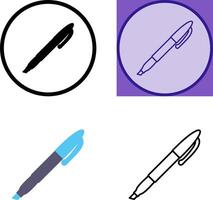 markeerstift icoon ontwerp vector