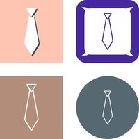 stropdas icoon ontwerp vector