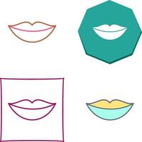 lippen icoon ontwerp vector