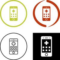 noodgeval telefoontje icoon ontwerp vector