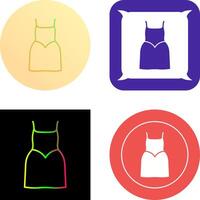 partij jurk icoon ontwerp vector