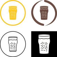 pint van bier icoon ontwerp vector