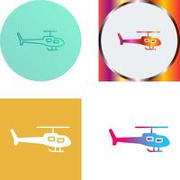 helikopter pictogram ontwerp vector