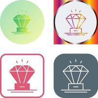 diamant pictogram ontwerp vector