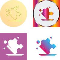 puzzel pictogram ontwerp vector