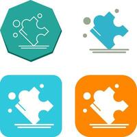 puzzel pictogram ontwerp vector