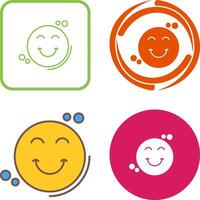 glimlach icoon ontwerp vector