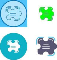 puzzel pictogram ontwerp vector