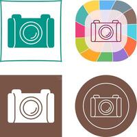 ontwerp camerapictogram vector