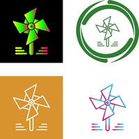 pinwheel icoon ontwerp vector