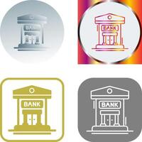 ontwerp bankpictogram vector