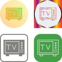 TV icoon ontwerp vector