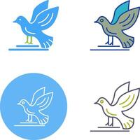 vogel pictogram ontwerp vector