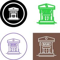 ontwerp bankpictogram vector