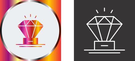 diamant pictogram ontwerp vector