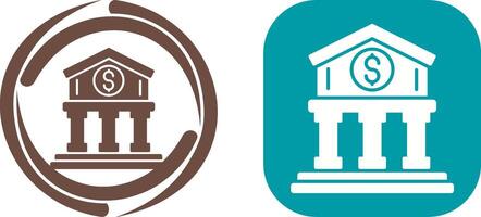 ontwerp bankpictogram vector