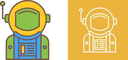 astronaut icoon ontwerp vector